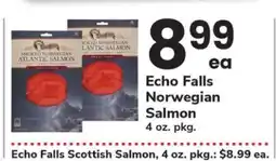 Safeway Echo Falls Norwegian Salmon offer