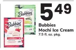 Safeway Bubbies Mochi Ice Cream offer