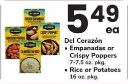 Safeway Del Corazón Empanadas or Crispy Poppers offer
