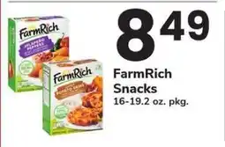 Safeway FarmRich Snacks offer