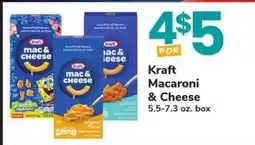 Safeway Kraft Macaroni & Cheese offer