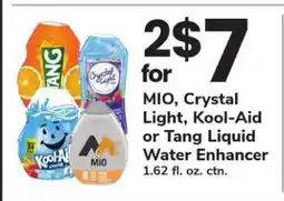 Safeway MiO, Crystal Light, Kool-Aid or Tang Liquid Water Enhancer offer