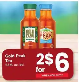 Safeway Gold Peak Tea offer
