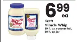 Safeway Kraft Miracle Whip offer