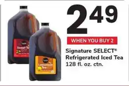 Safeway Signature SELECT Refrigerated Iced Tea offer