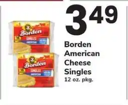 Safeway Borden American Cheese Singles offer