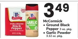 Safeway McCormick offer