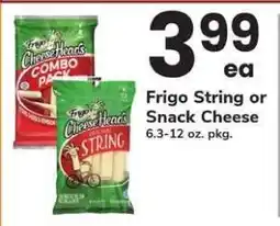 Safeway Frigo String or Snack Cheese offer