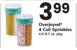 Safeway Overjoyed 4 Cell Sprinkles offer