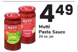 Safeway Mutti Pasta Sauce offer