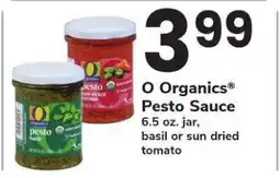 Safeway O Organics Pesto Sauce offer