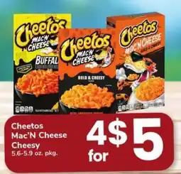 Safeway Cheetos Mac'N Cheese Cheesy offer