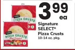 Safeway Signature SELECT Pizza Crusts offer