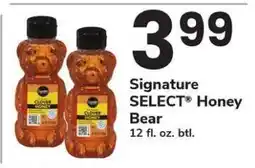 Safeway Signature Select Honey Bear offer