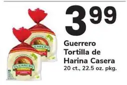 Safeway Guerrero Tortilla De Harina Casera offer