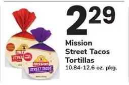 Safeway Mission Street Tacos Tortillas offer