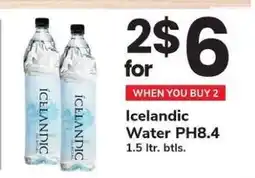 Safeway Icelandic Water PH8.4 offer