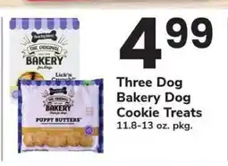Safeway Three Dog Bakery Dog Cookie Treats offer