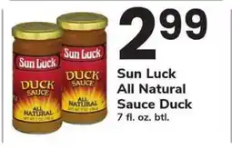 Safeway Sun Luck All Natural Sauce Duck offer