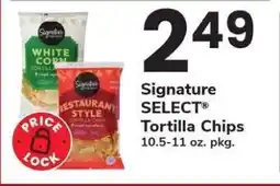 Safeway Signature Select Tortilla Chips offer