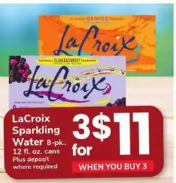 Safeway LaCroix Sparkling Water offer