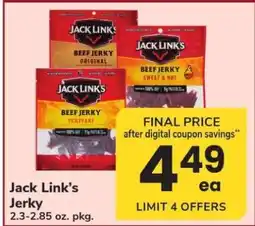 Safeway Jack Link's Jerky offer