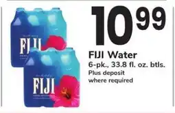 Safeway FIJI Water offer