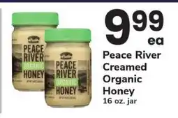 Safeway Peace River Creamed Organic Honey offer
