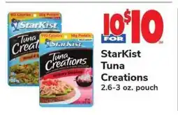 Safeway StarKist Tuna Creations offer