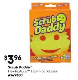 Lowe's Scrub daddy flex texture scrubber offer