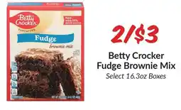 Woodman's Betty crocker fudge brownie mix offer