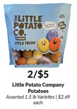 Woodman's Little potato company potatoes offer
