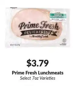 Woodman's Prime Fresh Lunchmeats offer