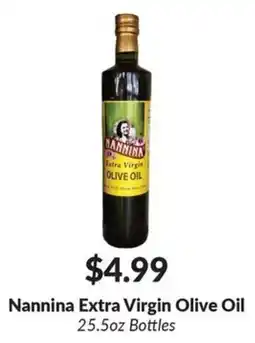 Woodman's Nannina Extra Virgin Olive Oil offer