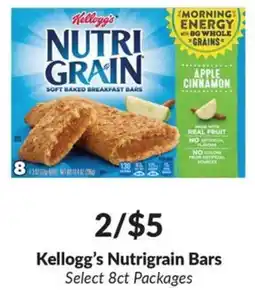 Woodman's Kellogg's nutrigrain bars offer