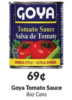 Woodman's Goya Tomato Sauce offer