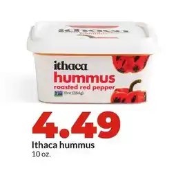 Hy-Vee Ithaca hummus offer