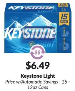 Woodman's Keystone light offer