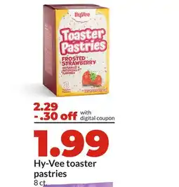 Hy-Vee Hy-Vee toaster pastries offer