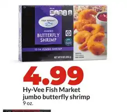 Hy-Vee Hy-Vee Fish Market jumbo butterfly shrimp offer