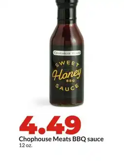 Hy-Vee Chophouse Meats BBQ sauce offer