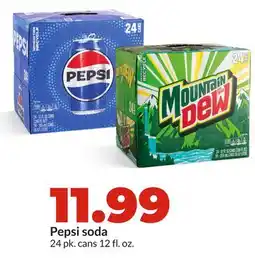 Hy-Vee Pepsi soda offer