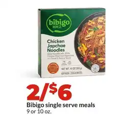 Hy-Vee Bibigo single serve meals offer