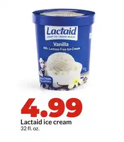 Hy-Vee Lactaid ice cream offer