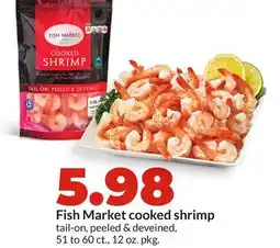 Hy-Vee Fish Market cooked shrimp offer