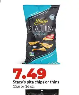 Hy-Vee Stacy's pita chips or thins offer