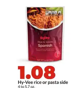 Hy-Vee Hy-Vee rice or pasta side offer