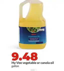 Hy-Vee Hy-Vee vegetable or canola oil offer