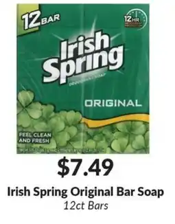 Woodman's Irish Spring Original Bar Soap offer
