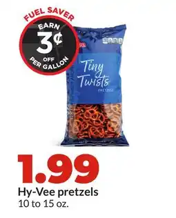 Hy-Vee Hy-Vee pretzels offer